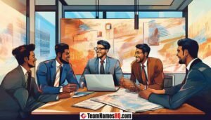 Diverse professionals collaborating around a table, symbolizing inspiring team communication for success