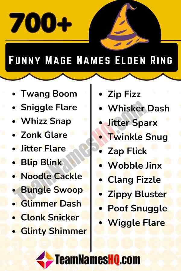 The Largest Collection Of 600 Funny Wizard Names Ever 