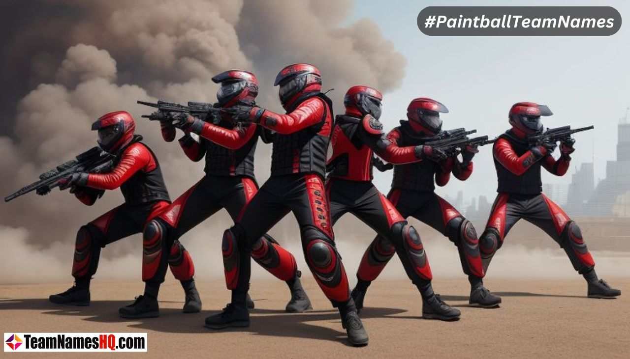 Creative squad names for paintball players