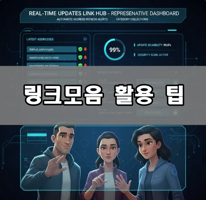 실시간 업데이트 링크모음 활용 팁