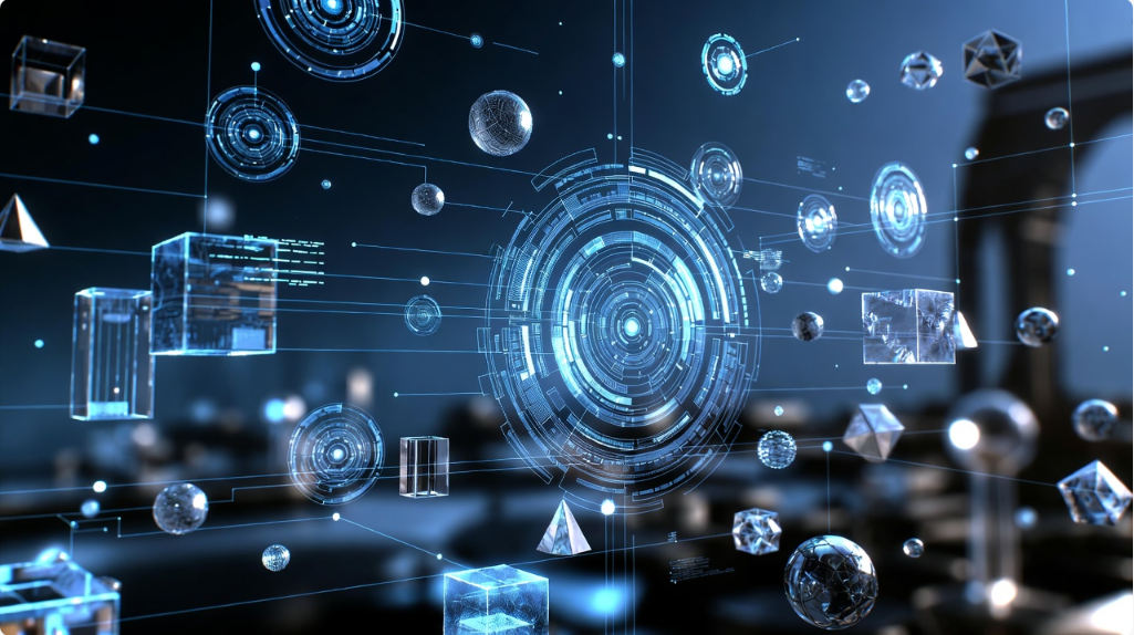 가상 공간 속에서 정보를 조작하는 미래의 모습